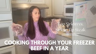 Blind Taste Test  Top Sirloin vs Sirloin Tip Steak [upl. by Egin]