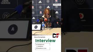 Steve Komphela on final notes and game stats after 71 defeat to Orlando Pirates DiskiFans [upl. by Etnoed898]