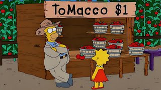 The Simpsons S11E05  Homer Grows Tomacco Tomato With Tobacco Inside  Check Description ⬇️ [upl. by Nnaael115]