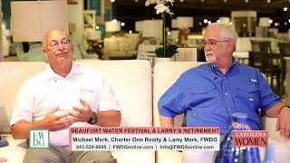 CAROLINA WOMEN  Michael amp Larry Mark Beaufort Water Festival amp Larrys Retirement  FWDG  WHHITV [upl. by Ennobe]