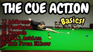 Snooker Cue Action  Snooker Coaching  Snooker Lesson [upl. by Ennybor]