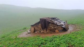 Most Relaxing Nepali Mountain Village Life  Rainy Day in Village  Daily Activities Of Village Life [upl. by Manly546]