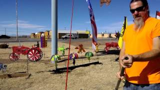 My Wind Stuff  Video 8  telescopic bannerflag poles [upl. by Berwick]