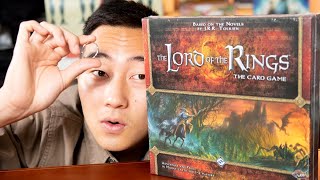 Lord of the Rings LCG Core Set  Shelfside Unboxing [upl. by Braun691]