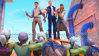 Fortnite Roleplay THE WALKING DEAD Ep 1 S 1 Zombie Apocalypse A Fortnite Short Film [upl. by Orpah]