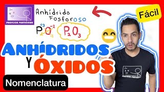 ✅NOMENCLATURA ANHÍDRIDOS Y ÓXIDOS 𝘼𝙥𝙧𝙚𝙣𝙙𝙚 𝙚𝙣 10 𝙢𝙞𝙣𝙪𝙩𝙤𝙨 😎​🫵​💯​ Química [upl. by Ahseela545]