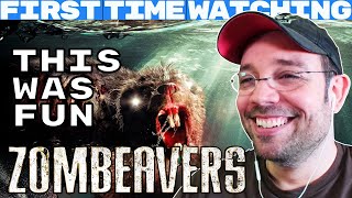 First time watching Zombeavers 2014  Movie Reaction [upl. by Concordia]