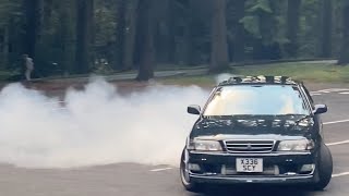 CRAZY 550BHP Toyota Chaser JZX100 Diffin Drifting ampMore [upl. by Kylie]