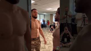 Jared Cannonier vs Nassourdine Imavov UFC Louisville Faceoff [upl. by Chaddie]