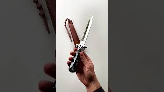 long blade handmade folding knife foldingknife handmade [upl. by Krongold]