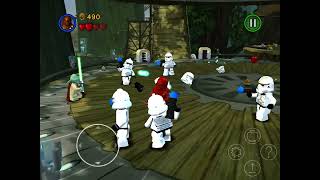 Lego Star Wars the complete saga Chewbacca pulling arms off of clone troopers￼ [upl. by Alisen]