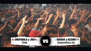 KODIGO y ACZINO vs DREFQUILA y JNO  ♛ EL DESAFÍO  ORIGINAL [upl. by Ainattirb441]