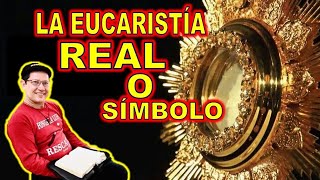 🟥👉LA EUCARISTÍA  REAL O SÍMBOLO  PADRE LUIS TORO 👈  Padre Luis Toro [upl. by Idyak989]