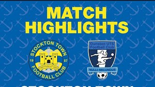 HIGHLIGHTS  Stockton Town 44 Dunston 53p [upl. by Asilanna]