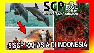 5 SCP RAHASIA TERSEMBUNYI DI INDONESIA [upl. by Htederem]