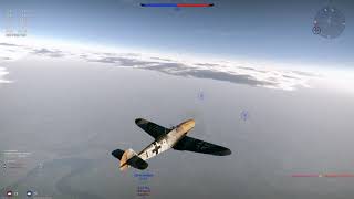 War Thunder Bf 109 F4 vs Spitfire RB [upl. by Ewen]