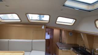 Walk through 2 Interior  new Boreal 472 Voilier  Aluminum Sailboat [upl. by Anilocin838]