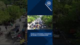 Peaje la Caimanera Comunidad se opone a la reubicación [upl. by Blondie]