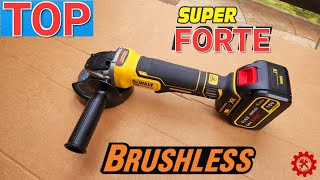 AGORA A DeWALT FOI LONGE DEMAIS  ESMERILHADEIRA A BATERIA 20V BRUSHLESS DCG413 LIXADEIRA [upl. by Studley]