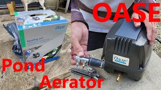 Enhance Your Ponds Health OASE AquaOxy Aerator Review [upl. by Kubiak]