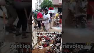 ESPAGNE LES AFRICAINS SE SACRIFIENT pour VALENCE valence immigré africain inondations [upl. by Renmus]