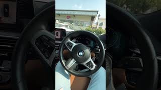 BMW GT 630i Auto Parking bmwmperformance bmw gta sportscar m340i block [upl. by Ahsilrac]