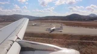 Aegean Airlines A320200 Landung in Heraklion Kreta [upl. by Ayamahs716]