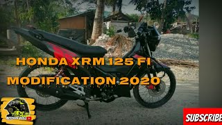 Honda Xrm 125 Fi Best Modification2020 [upl. by Lledniuq724]