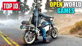 Top 10 Open World Games For PC To Play In 2023💥 [upl. by Eissehc]