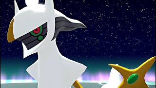 Pokémon Legends Arceus  Final Boss Arceus Battle HQ [upl. by Tiram]