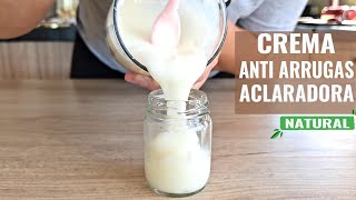 🧴 Crema AntiArrugas  Piel firme sin arrugas Aclaradora de la piel 🥔Receta de más de 100 años [upl. by Lozano718]