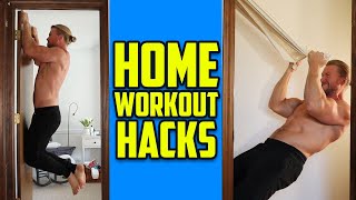 Home Workout Hacks Using Household Items [upl. by Aelrac183]