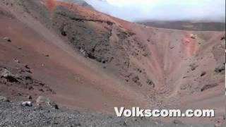 Inside the Haleakala Crater Maui Hawaii [upl. by Acinomal]