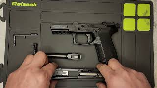 9mm Sig sauer SP2022 Disassembly and assemblyNo explanation  씨그 사월 SP2022 분해와 조립 설명 없는 비디오 [upl. by Sidalg]