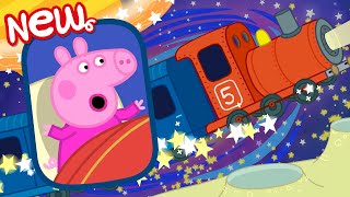 Peppa Pig Tales ✨ The NightTime Train Sleepover 🚂 Peppa Pig Episodes [upl. by Dominique]