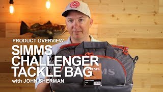 Fly Fishing Southern California  SIMMS CHALLENGER TACKLE BAG REVIEW [upl. by Enyaj]