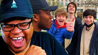 Watching Tommyinnit Meet KSI In Real Life [upl. by Anuhsal569]