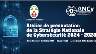 Atelier de présentation de la Stratégie Nationale de Cybersécurité [upl. by Willem]