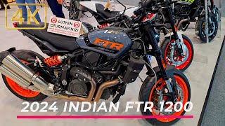 The New 2024 Indian FTR 120 Full Walkaround 4K Detail [upl. by Olivier]