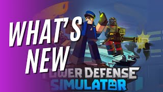 Whats NEW in towerdefensesimulator [upl. by Jaffe]