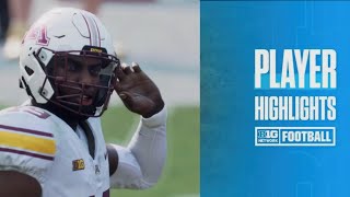 Josiah Clark Highlights vs UCLA  Minnesota Football  10122024 [upl. by Anirtak834]