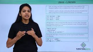 Java  Literals [upl. by Navannod]