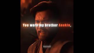 Anakin amp ObiWan 😪💔  Star Wars Edit [upl. by Ikciv]