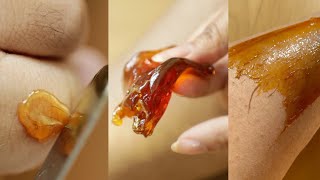 DIY SUGAR WAX for BEGINNERS  3 Sugars 3 Ways [upl. by Renzo]