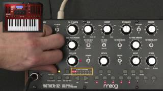 LMS Sequencing Repeats amp Glides with the Moog Mother32 [upl. by Nalon509]