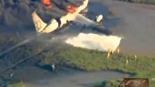 Omega Chemtrail plane crash [upl. by Einnej]