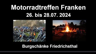 Motorradtreffen Franken 2024 [upl. by Carin498]