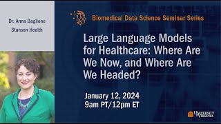 Large Language Models for Healthcare Where Are We Now and Where Are We Headed [upl. by Nekcarb]