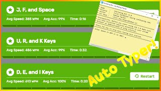 How to Get an AutoTyper For Edutyping Nitro Type and Typingcom [upl. by Nyliret682]