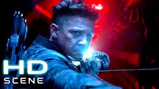 Hawkeye Gets Infinity Gauntlet Kills Alien Gogs Fight Scene  AVENGERS ENDGAME 2019 Movie Clip HD [upl. by Luzader619]